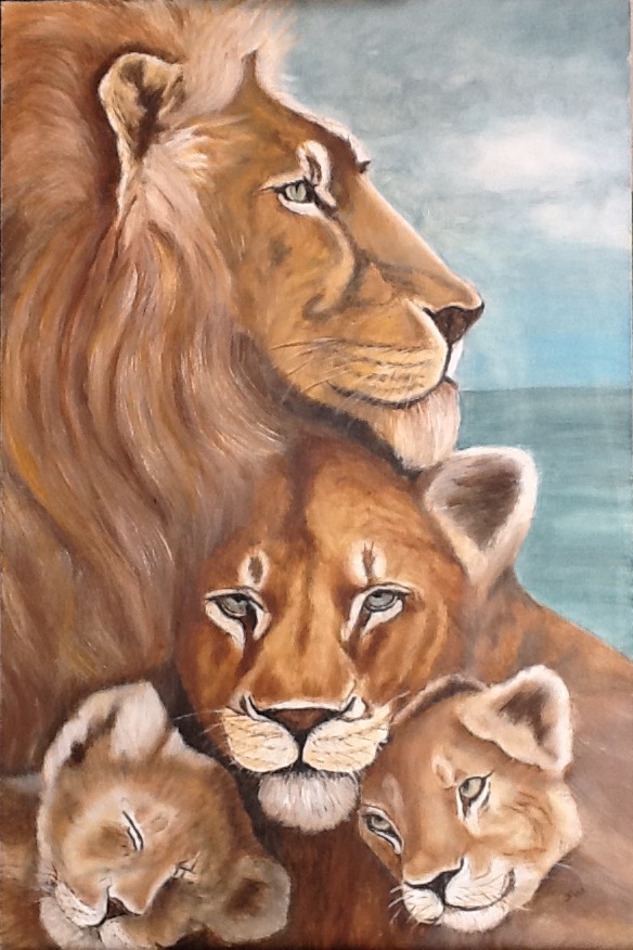 Lion family